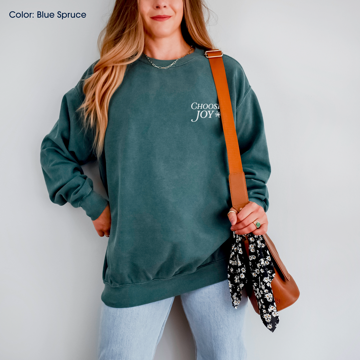 Choose Joy Embroidered Crewneck | Made-to-Order