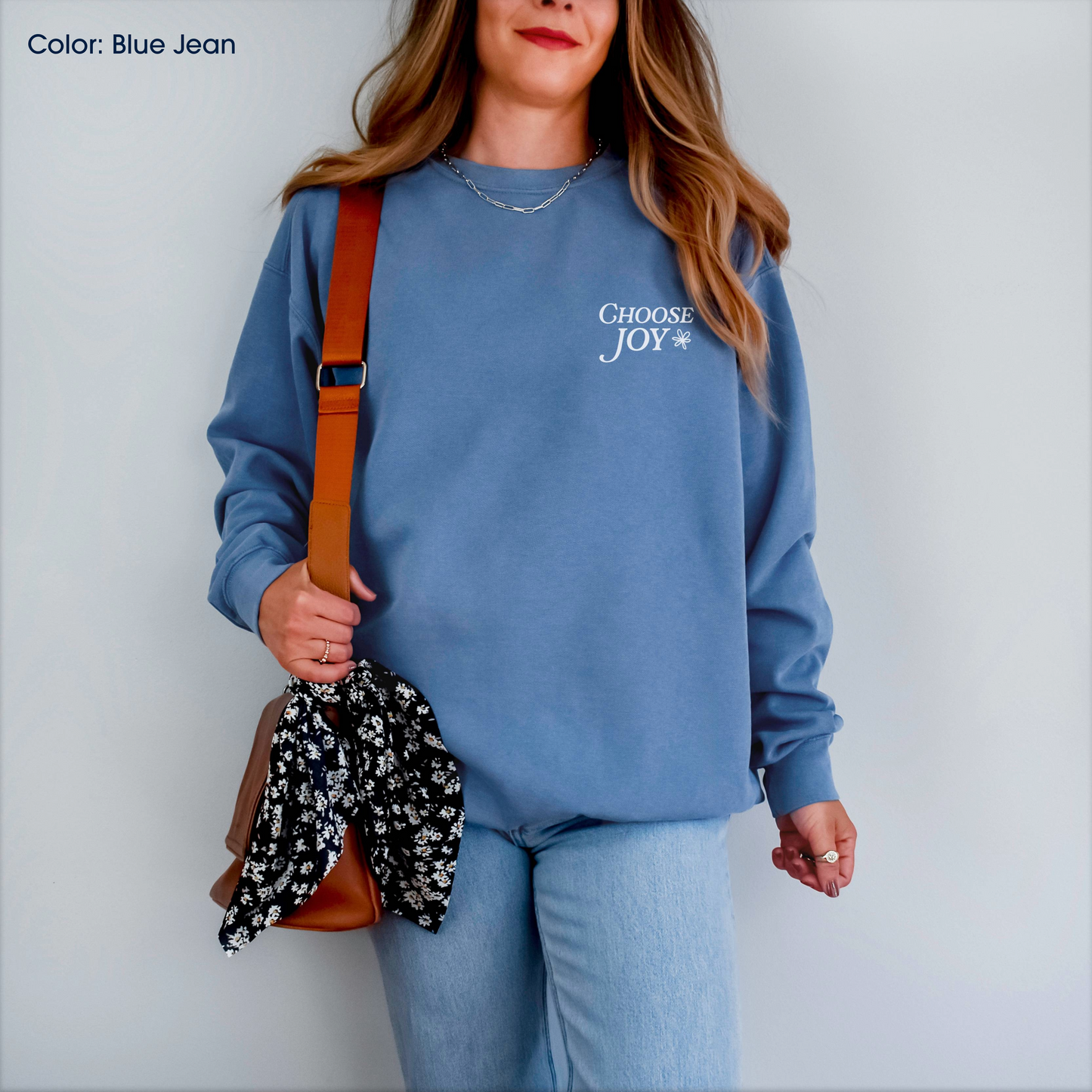 Choose Joy Embroidered Crewneck | Made-to-Order