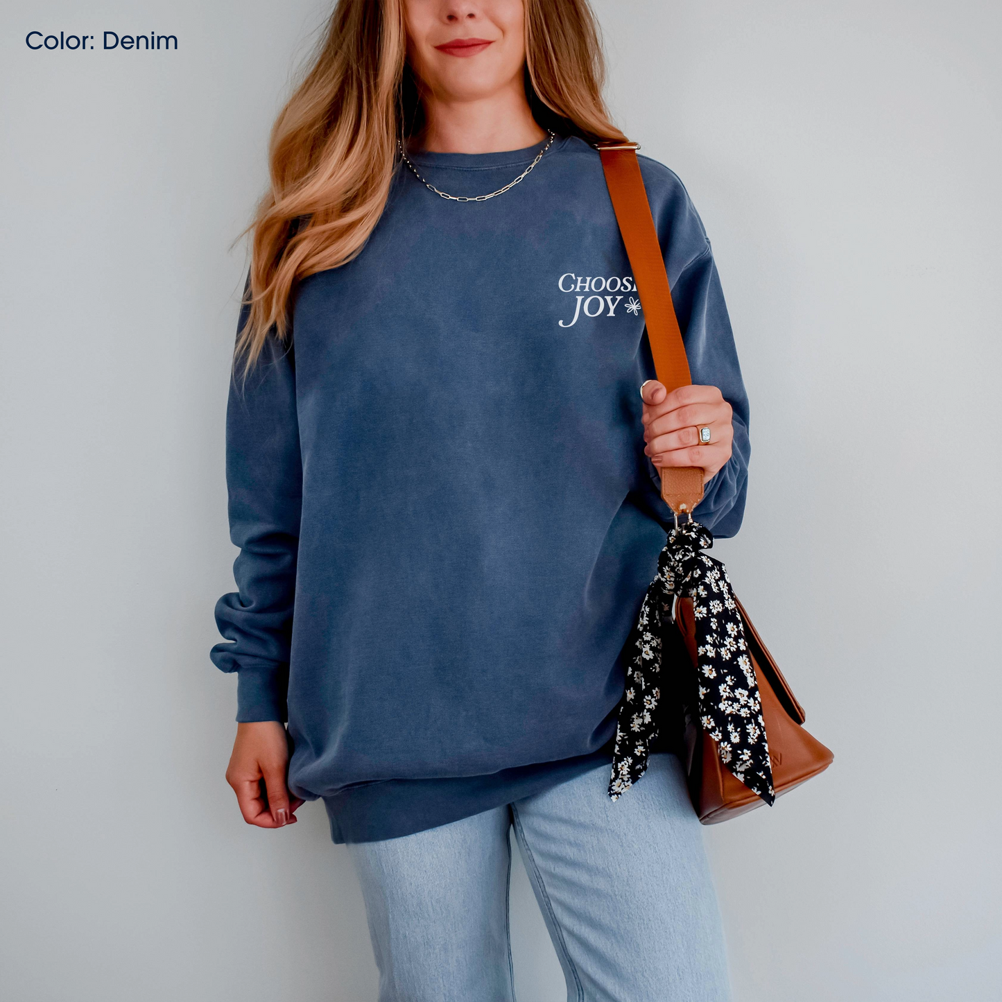 Choose Joy Embroidered Crewneck | Made-to-Order