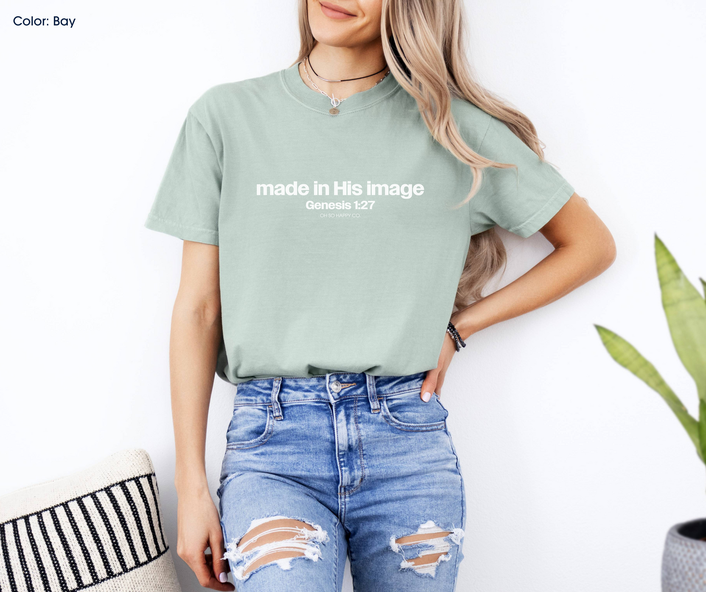 Made in His Image Tee (Genesis 1:27) | Made-to-Order