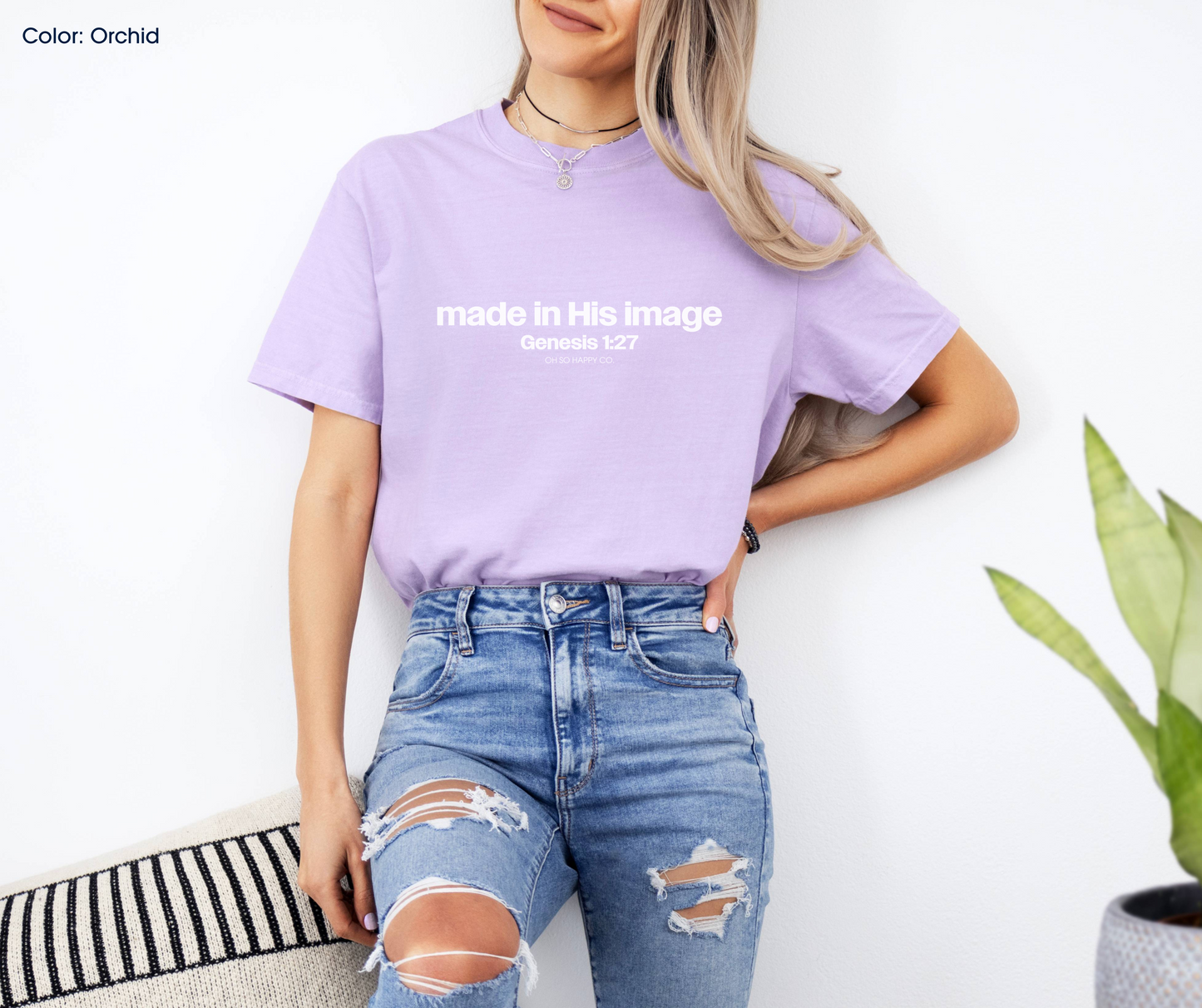 Made in His Image Tee (Genesis 1:27) | Made-to-Order