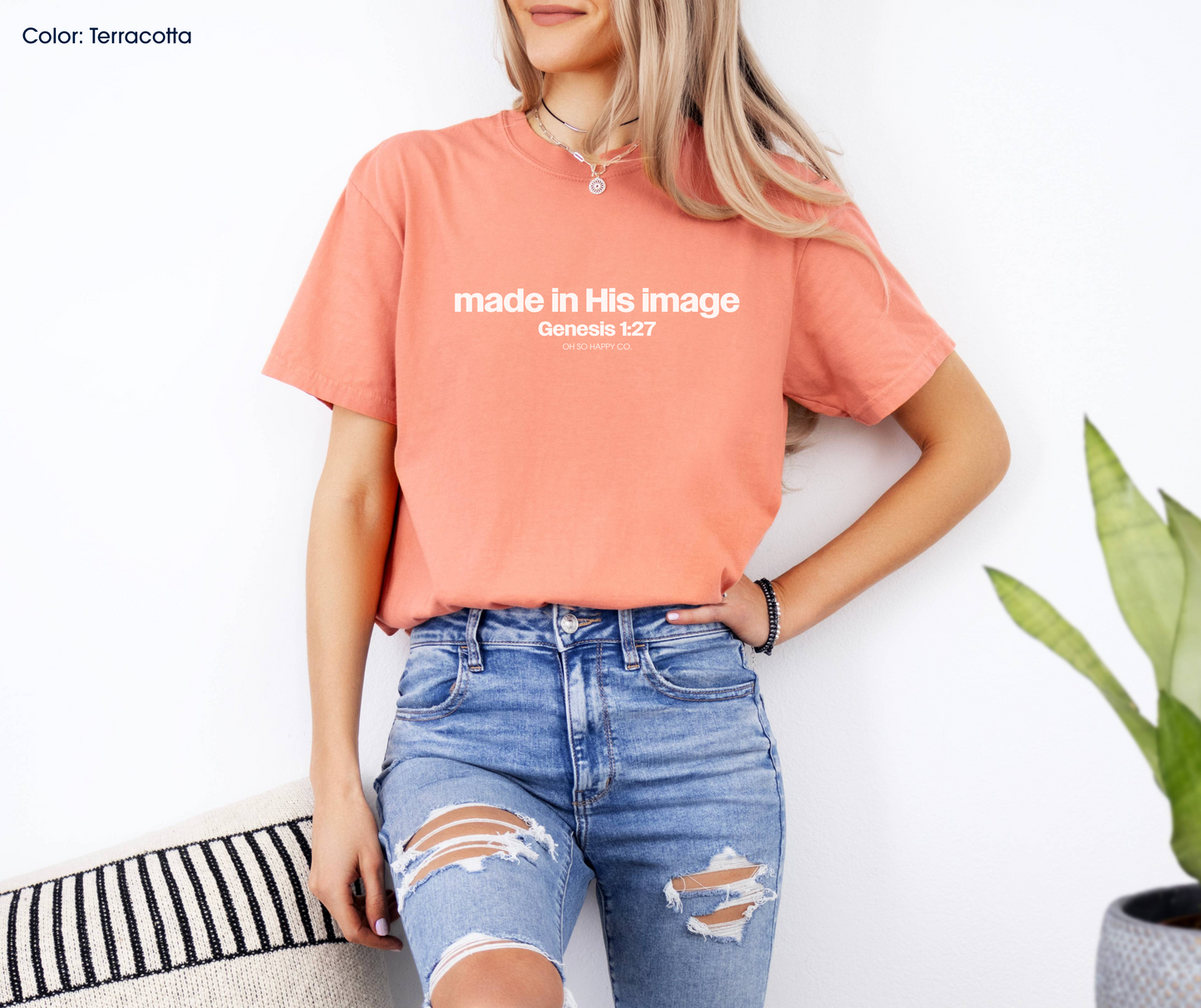 Made in His Image Tee (Genesis 1:27) | Made-to-Order