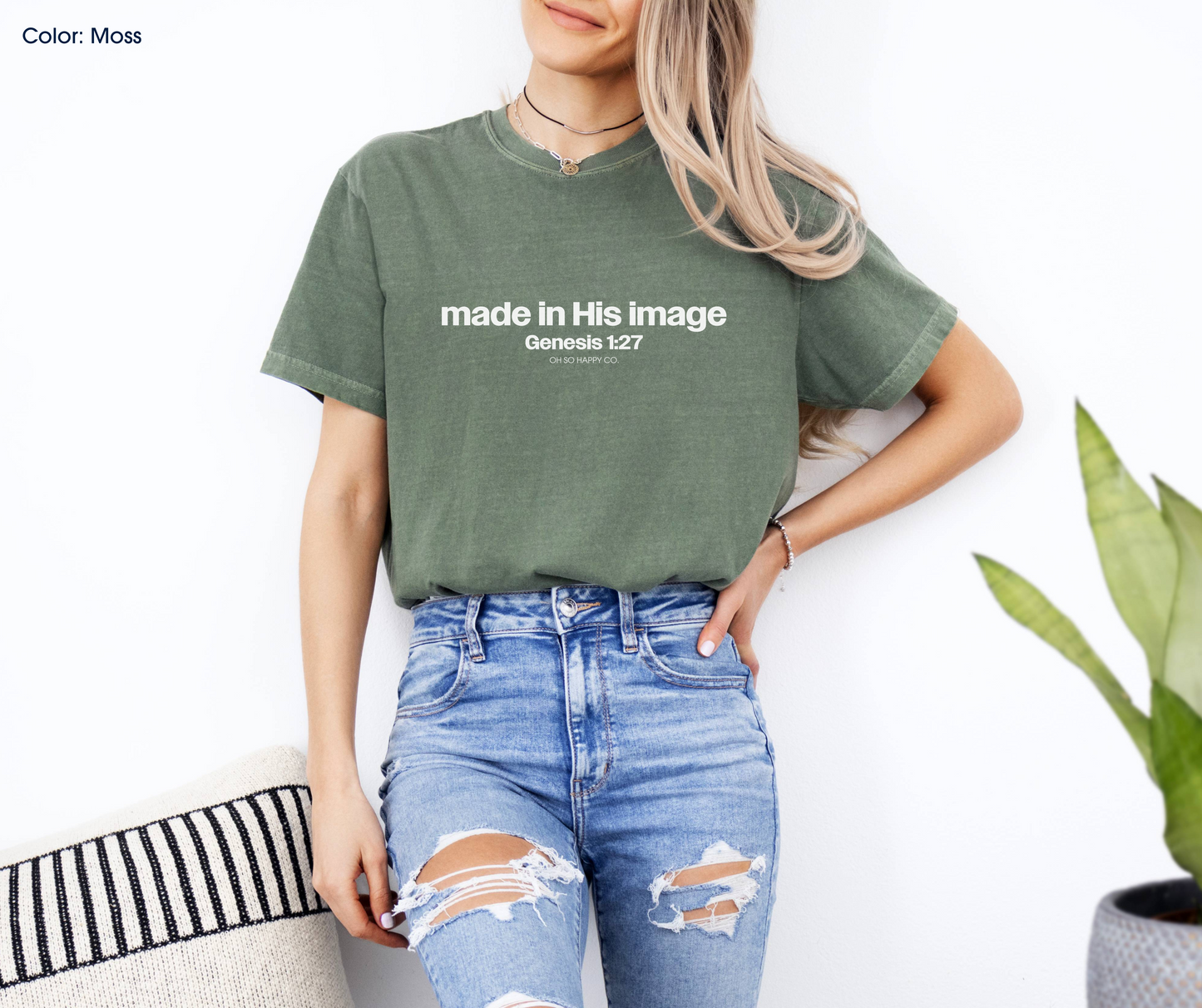 Made in His Image Tee (Genesis 1:27) | Made-to-Order