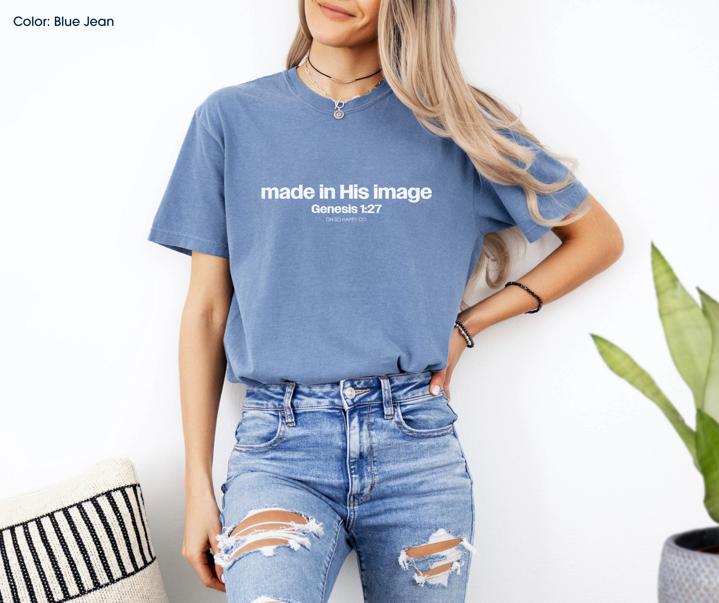 Made in His Image Tee (Genesis 1:27) | Made-to-Order