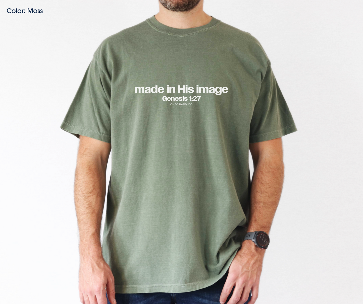 Made in His Image Tee (Genesis 1:27) | Made-to-Order
