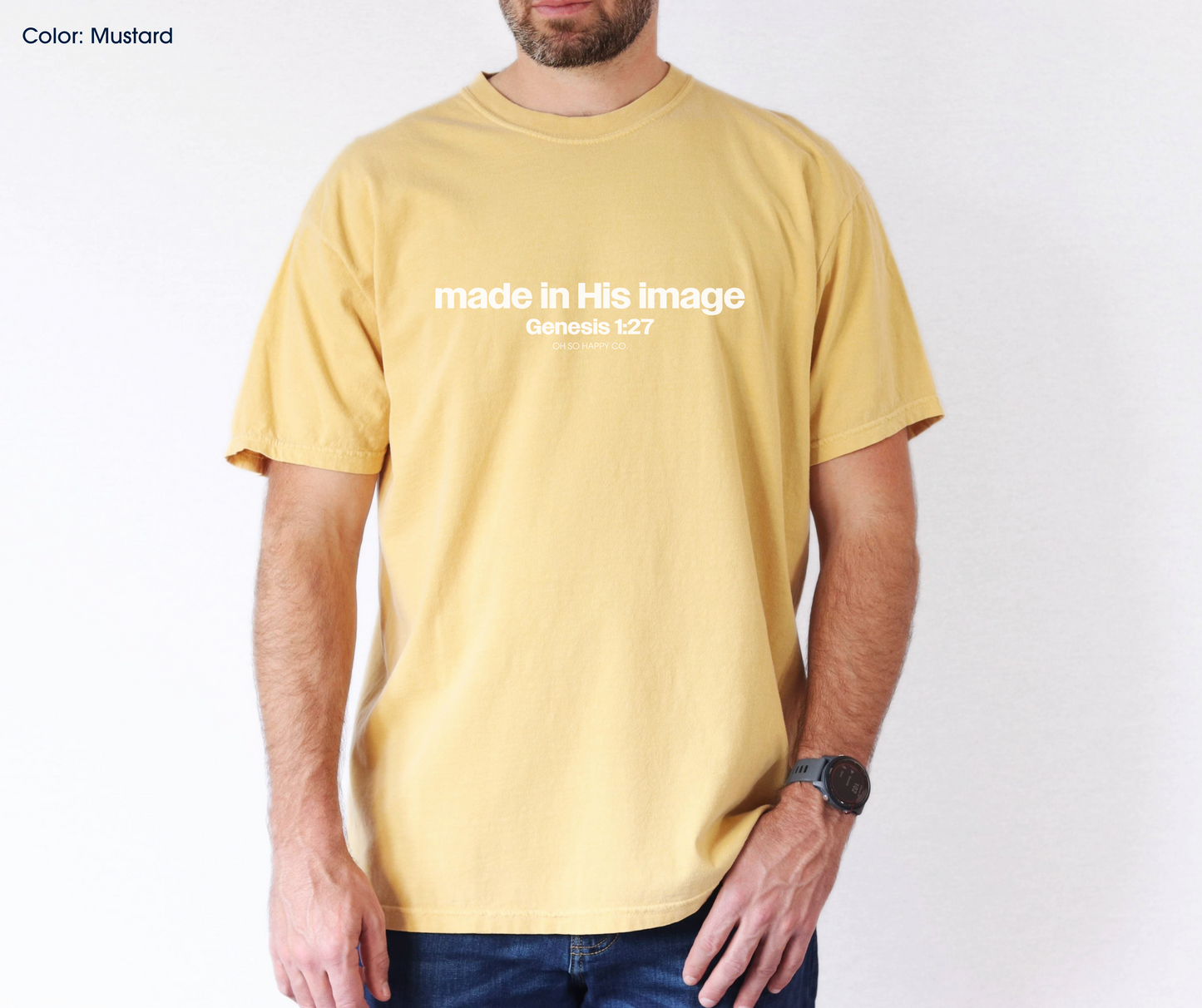 Made in His Image Tee (Genesis 1:27) | Made-to-Order