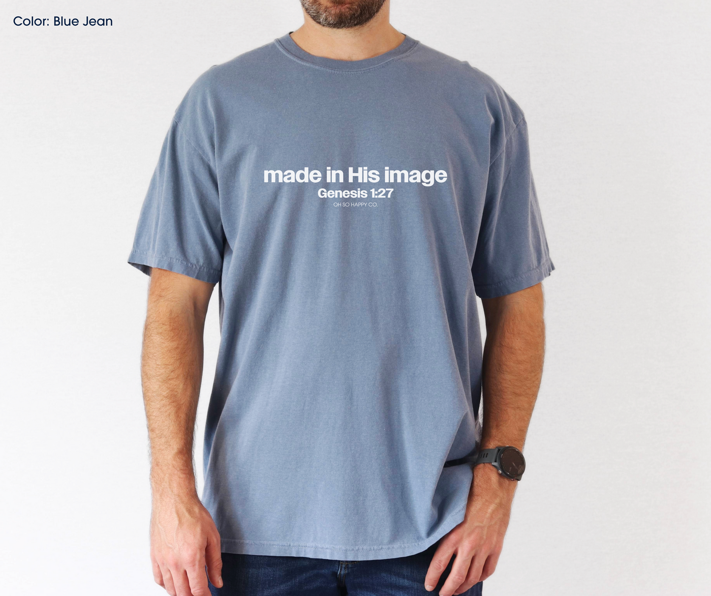 Made in His Image Tee (Genesis 1:27) | Made-to-Order
