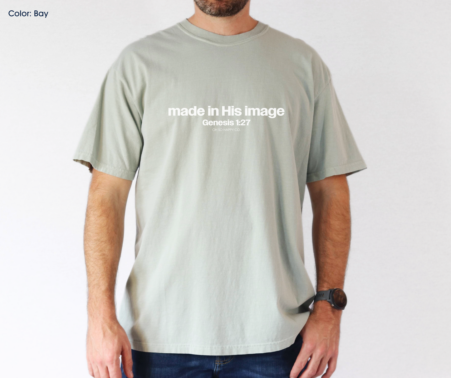 Made in His Image Tee (Genesis 1:27) | Made-to-Order