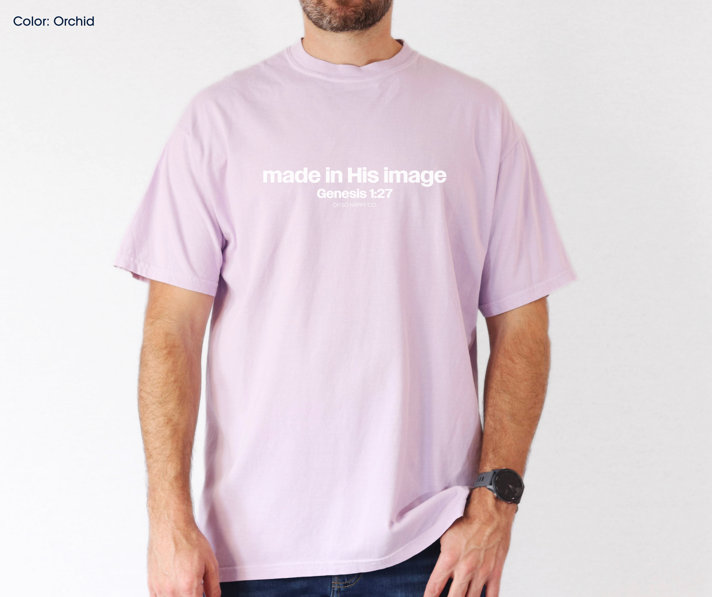 Made in His Image Tee (Genesis 1:27) | Made-to-Order