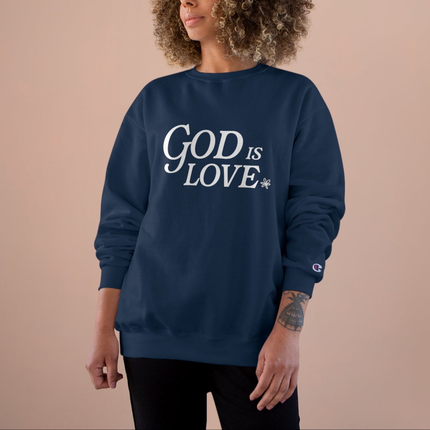 God is Love Crewneck | Made-to-Order