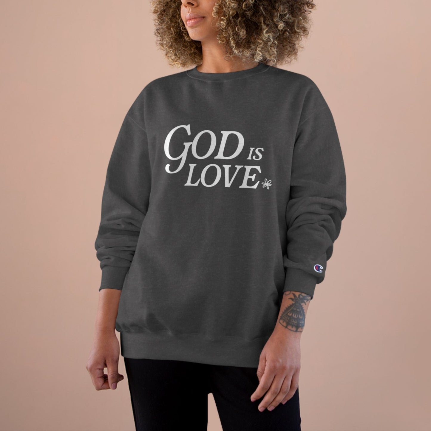 God is Love Crewneck | Made-to-Order