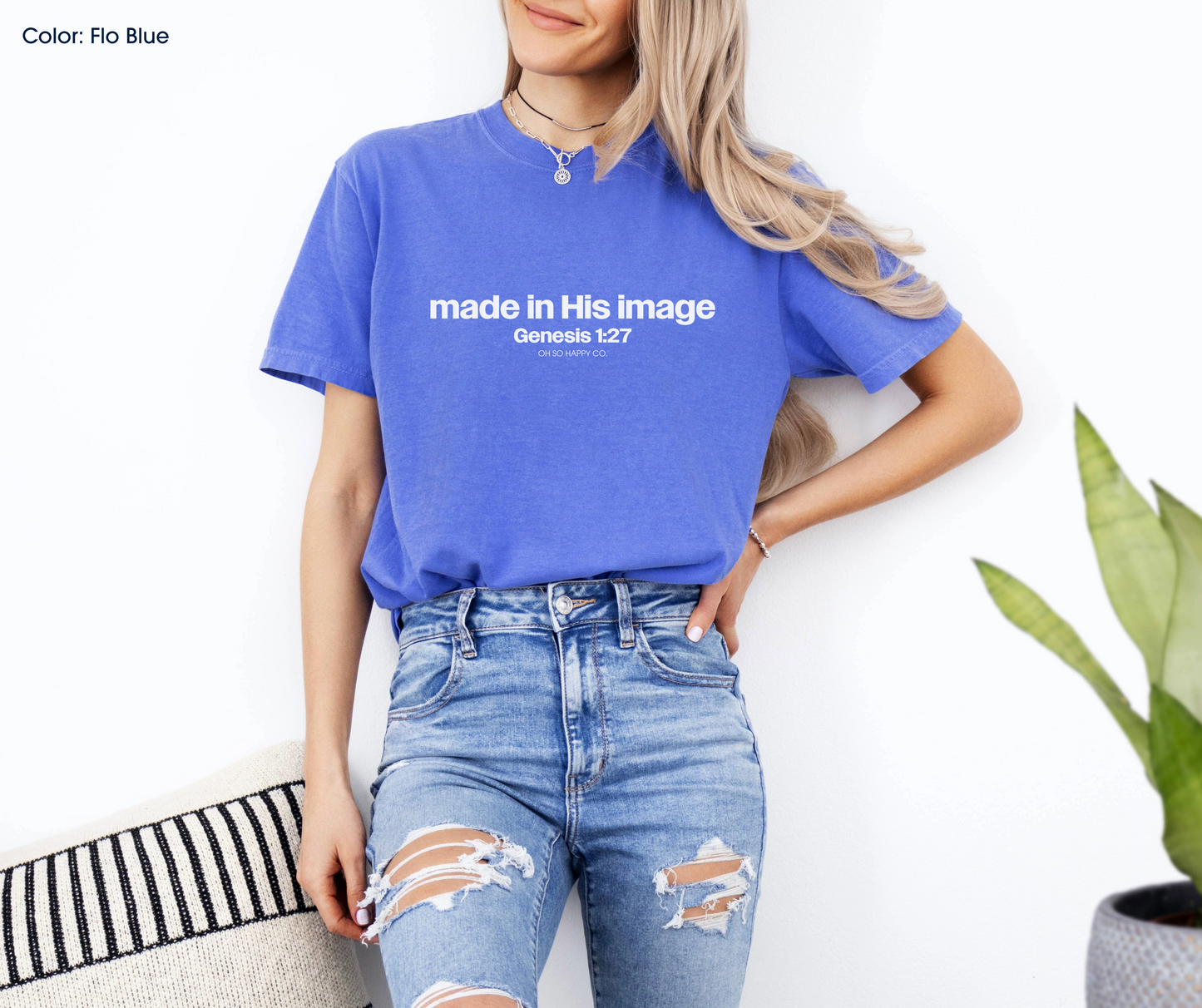 Made in His Image Tee (Genesis 1:27) | Made-to-Order