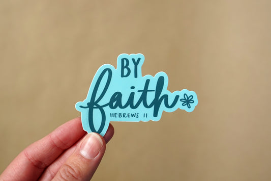 By Faith Sticker