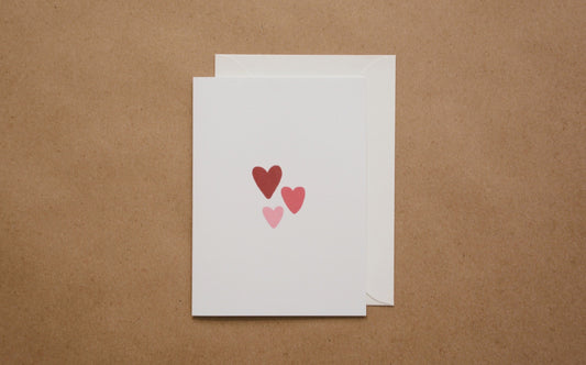 Hearts Card