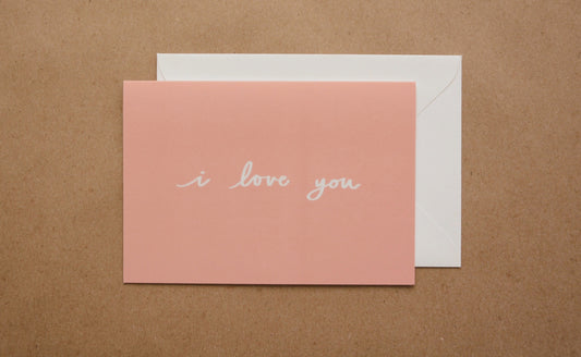 I Love You Card