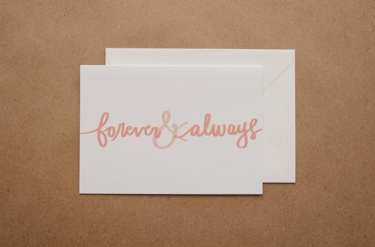 Forever & Always Card