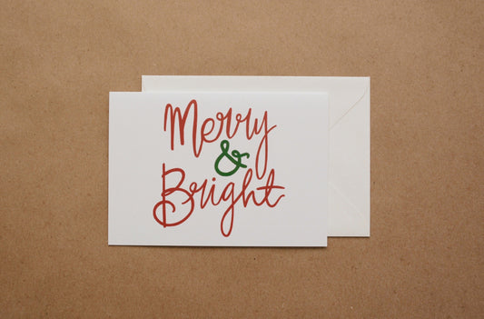 Merry & Bright Card