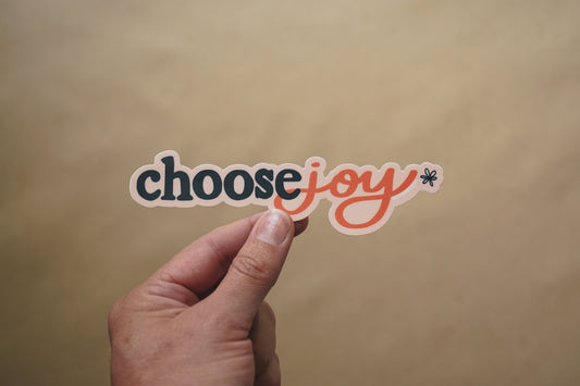 Choose Joy Sticker