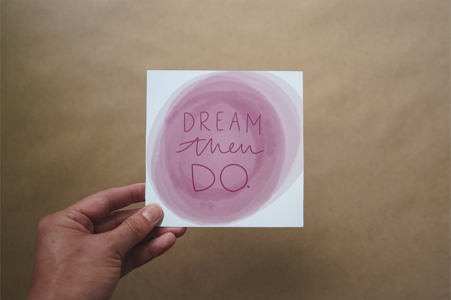 Dream Then Do Mini Print