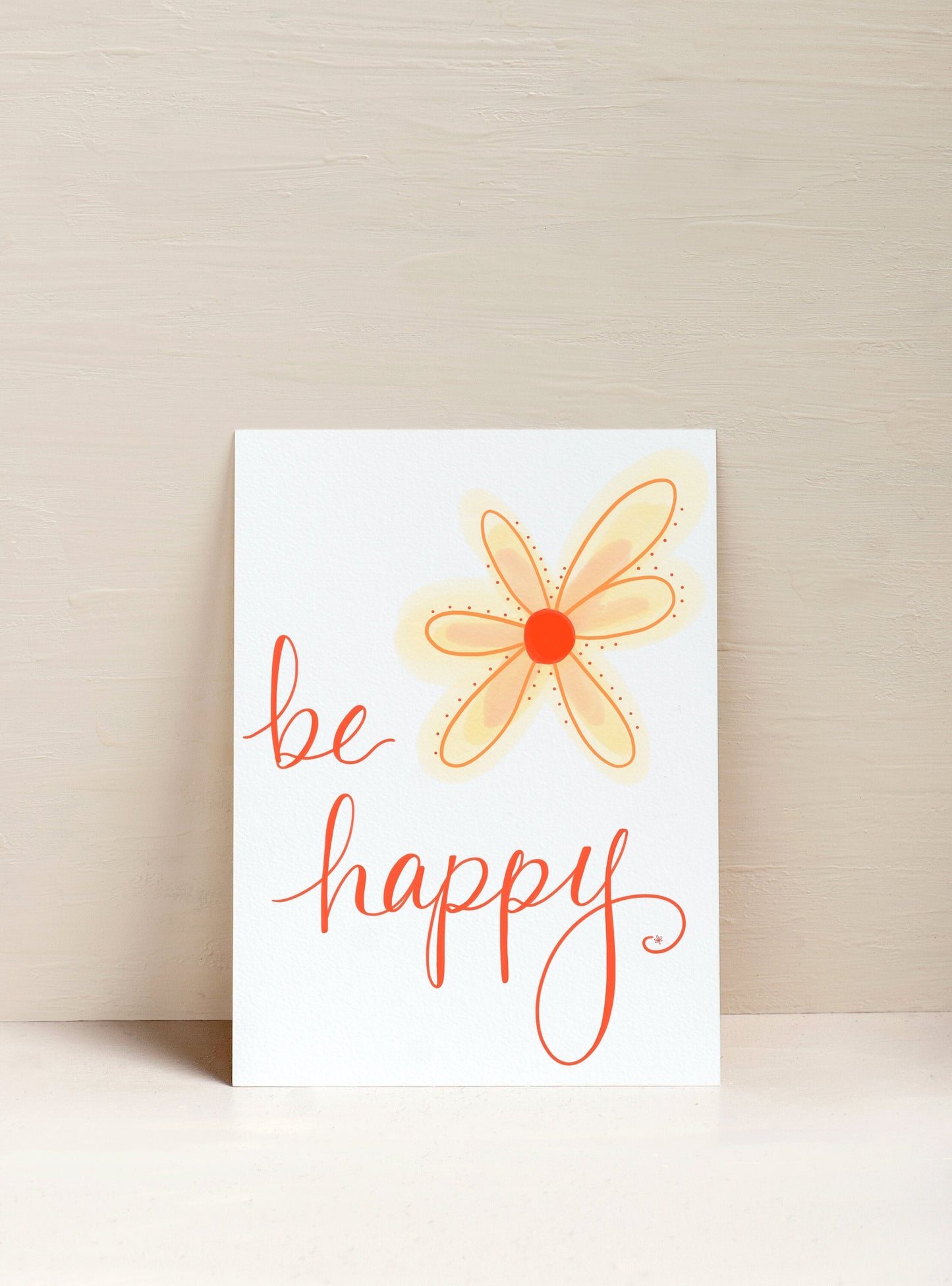 Be Happy Print