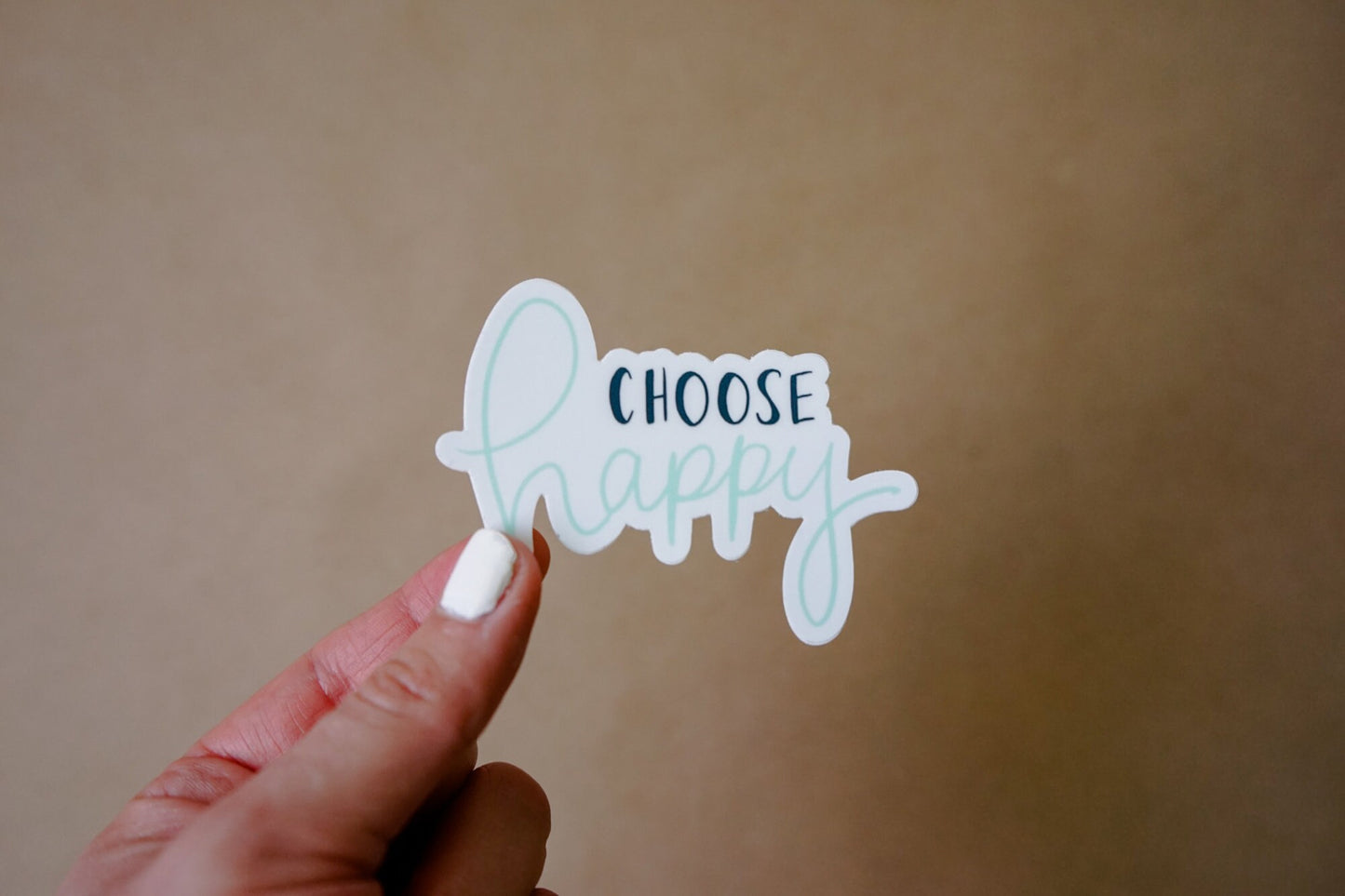 Choose Happy Sticker